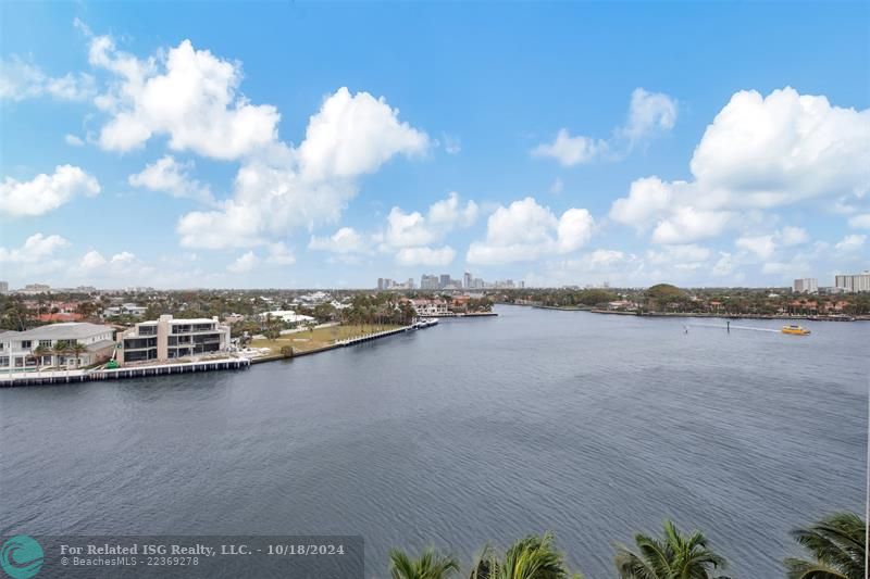 Enjoy Wide Intracoastal Views From Expansive Balconies