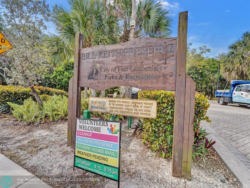 2nd Park is a3+ Acre  Nature Preserve on the New River