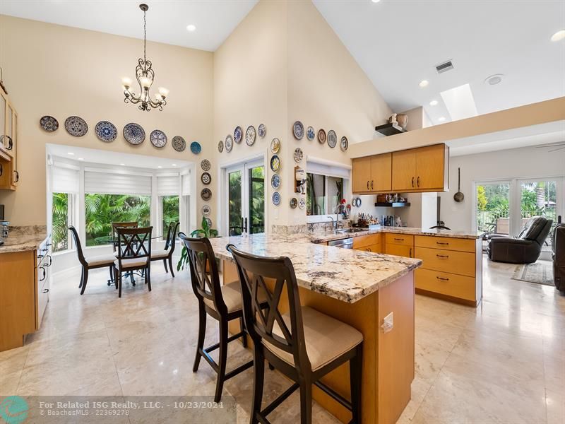 Kitchen and Eating Area