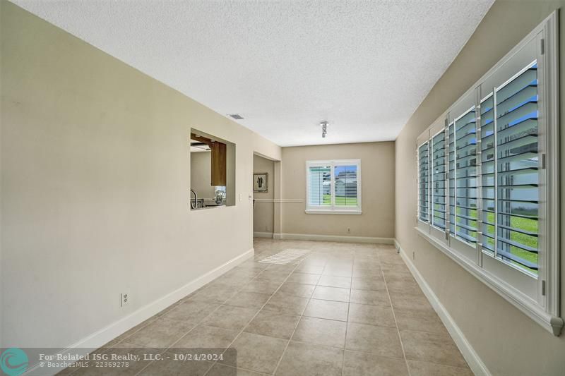 Virtually Staged Dining Area