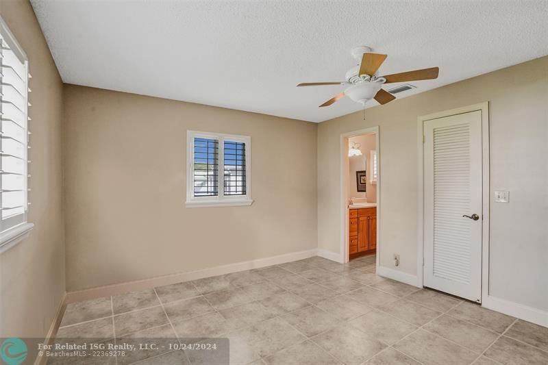 Virtually Staged Primary Bedroom