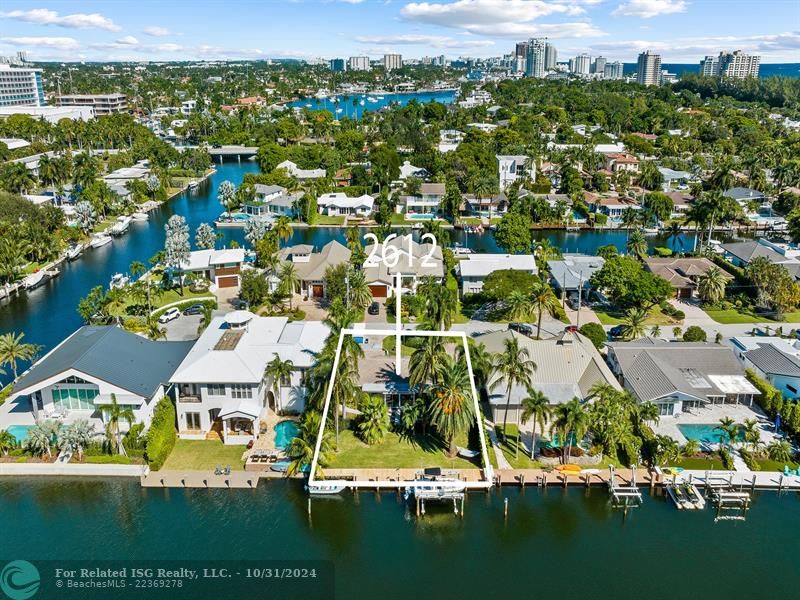 Aerial View Of Home