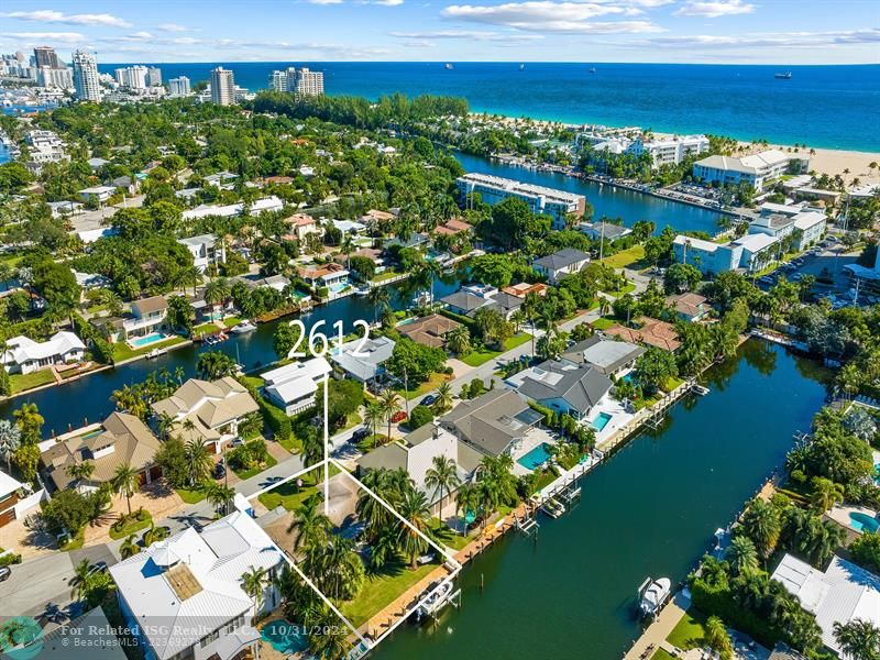 Aerial View Of Home