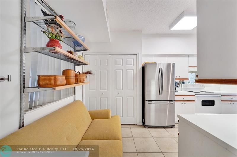 Entrance into condo