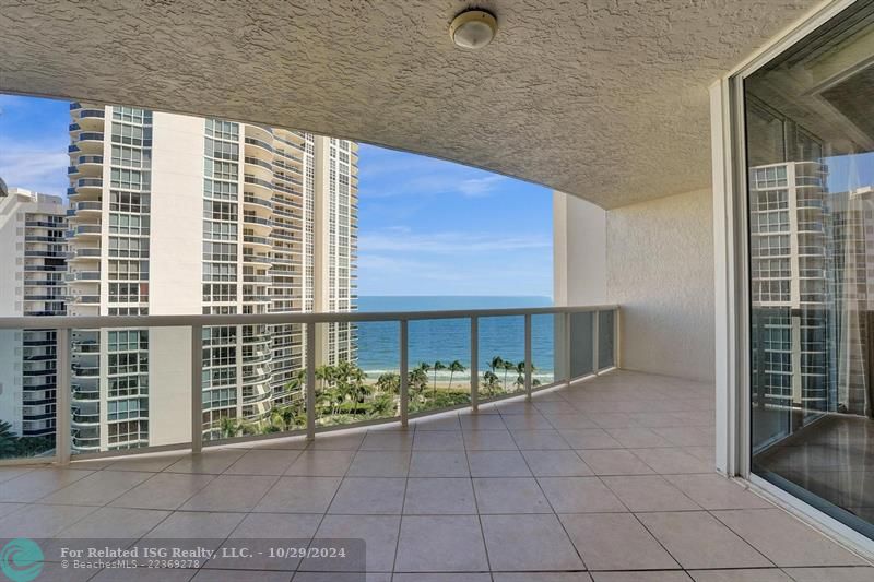 Oceanfront Balcony