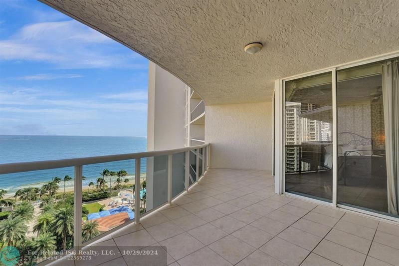 Oceanfront Balcony