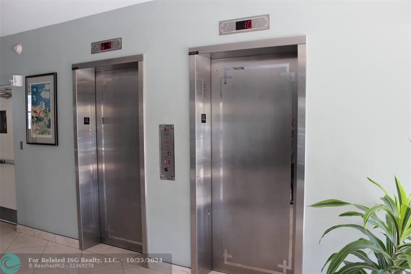 Ground floor elevator