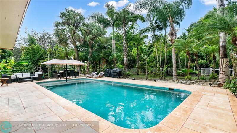 Your resort style pool