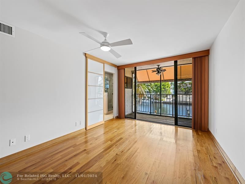 View of the downstairs living space