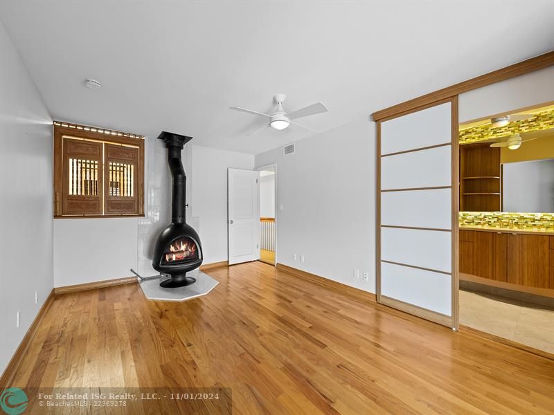 View of the downstairs living space