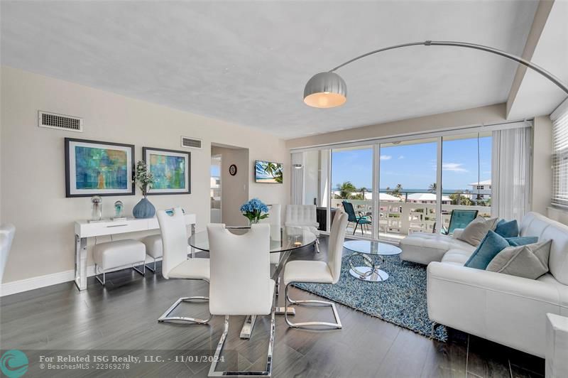 Walls of Windows in Living Room