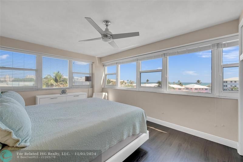 Walls of Windows in Living Room