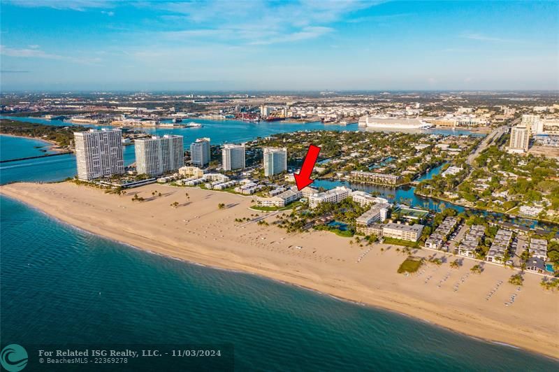 The backyard of Lago Mar Place has postcard beach views.