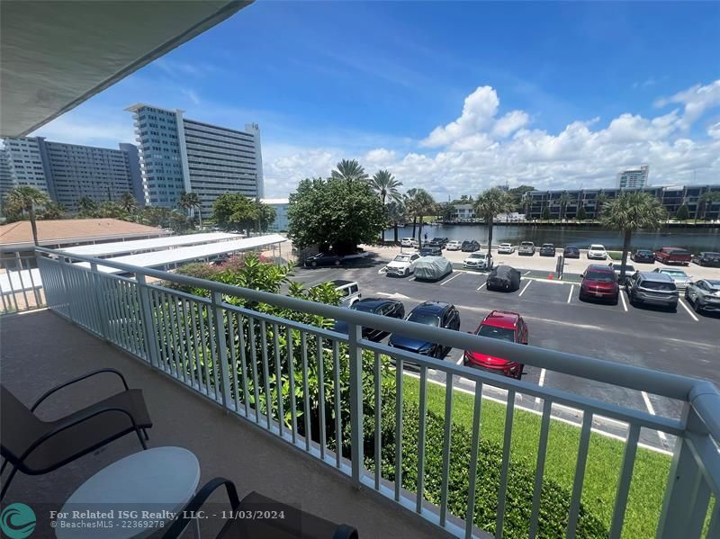 The backyard of Lago Mar Place has postcard beach views.