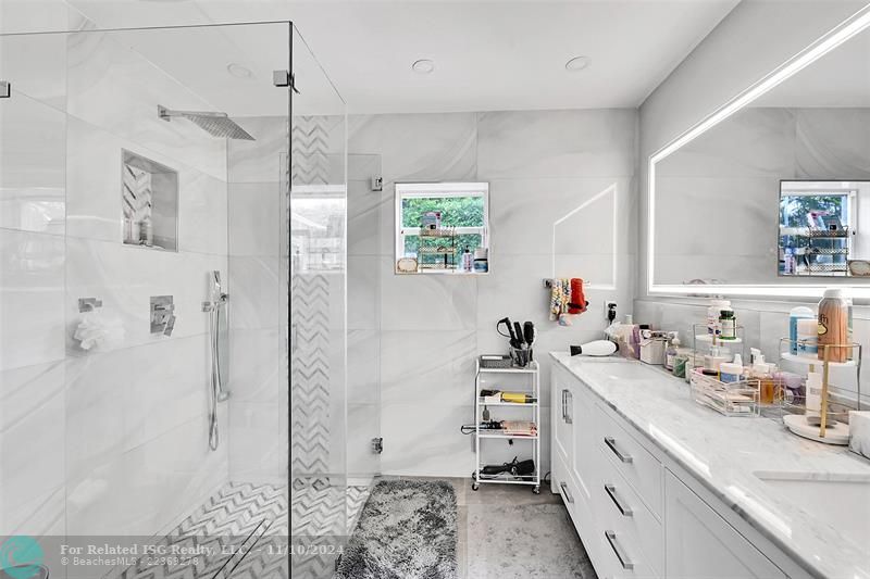 Master bathroom