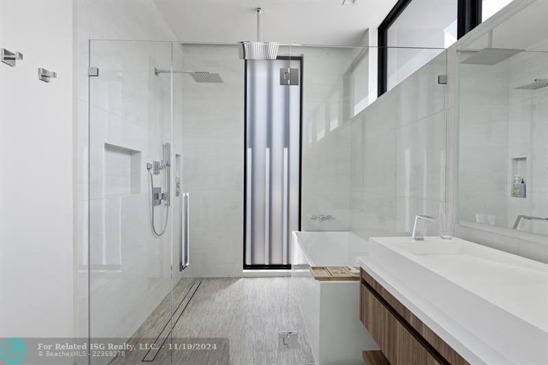 This European Spa Style Bathroom is Onsuite to VIP Suite