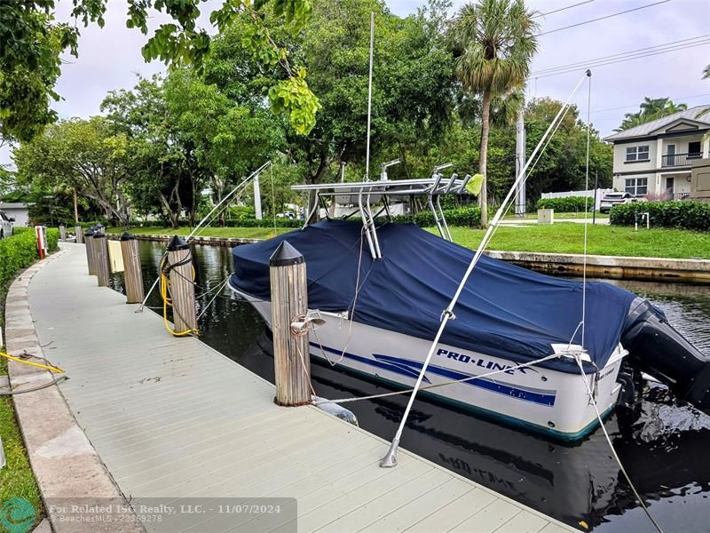 Boat dockage is just $40 per ft - per year for boats up to 50 ' OAL (when available)