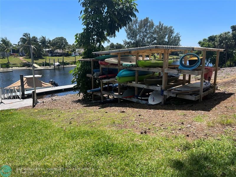 Canoe Storage