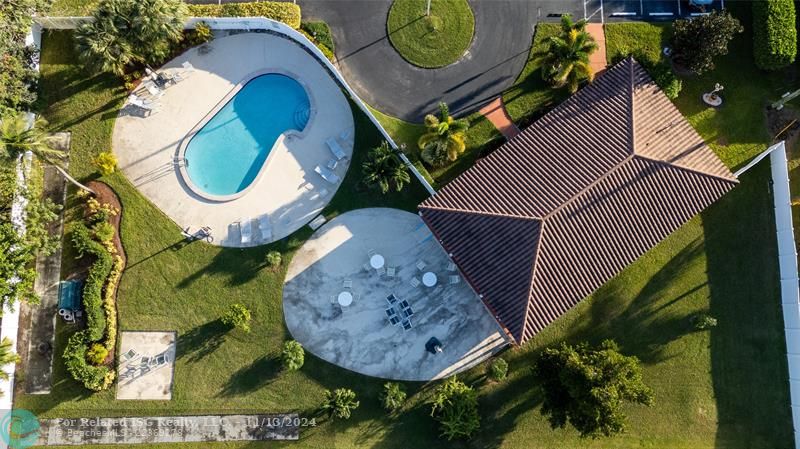 clubhouse and pool