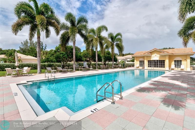 Lakeside community pool