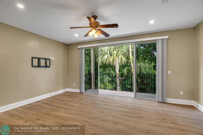 Main porch Virtually staged