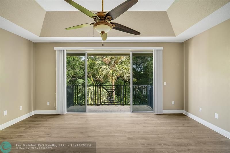 Main porch Virtually staged