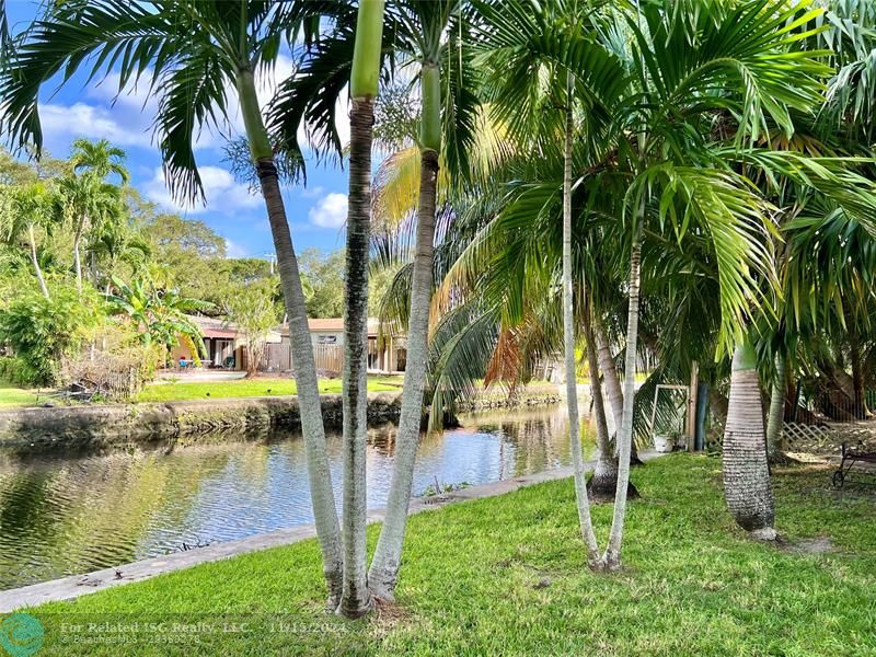 Water view of the canal