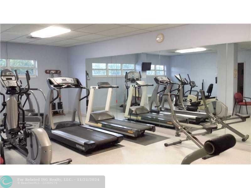 One of Southpoint's fitness centers.