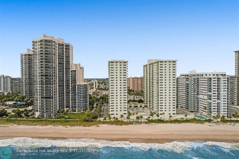 Southpoint as seen from the beach.