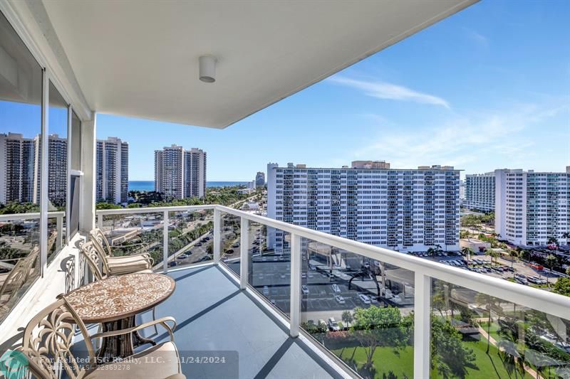 Huge Balcony