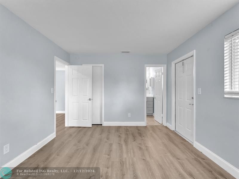 Third Bedroom with Door to Side Patio