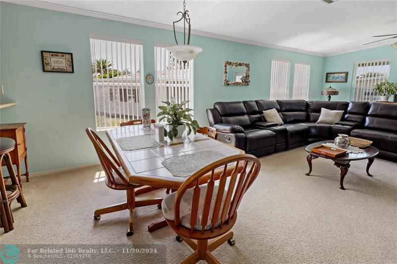 Dining area