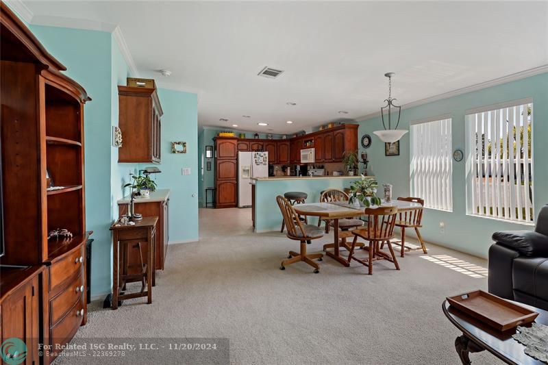 Dining area