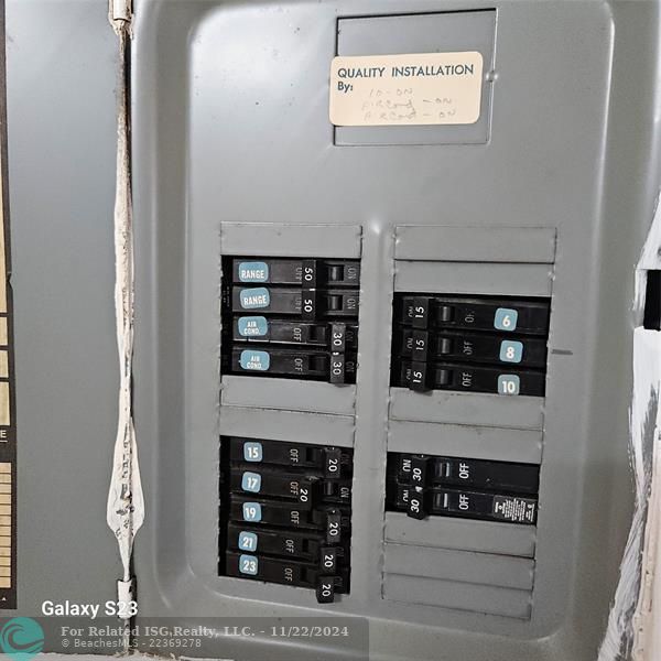 GENERAL ELECTRIC CIRCUIT BREAKER PANEL (a good thing )