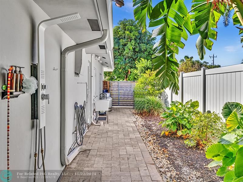 OUTDOOR SHOWER