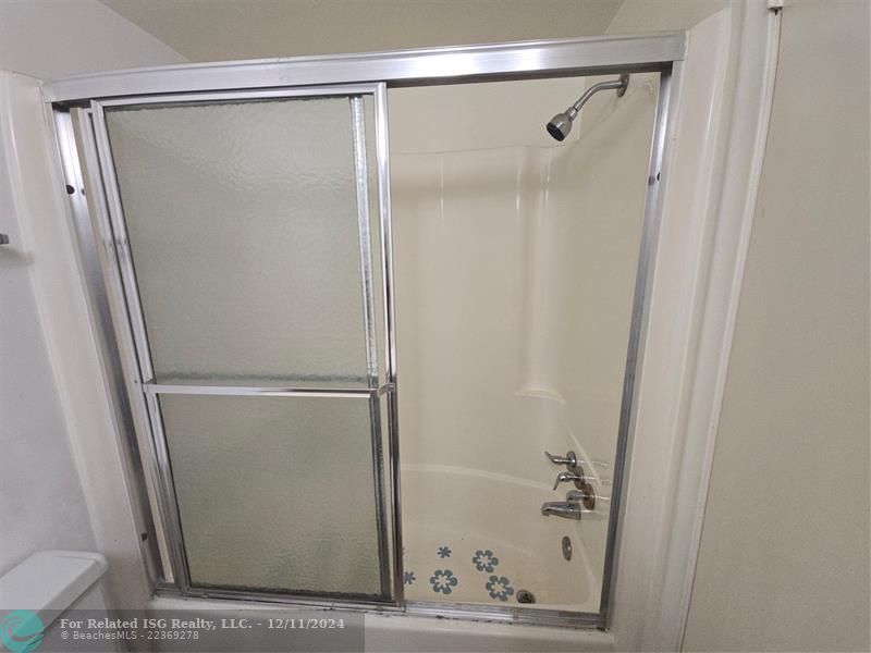 Tub and shower combo