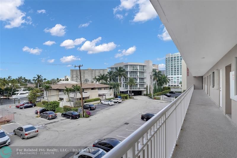 View from Front Door of Condo