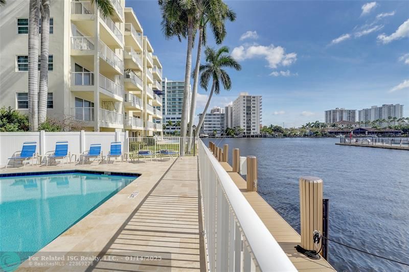 Great Views from Pool toward Intracoastal