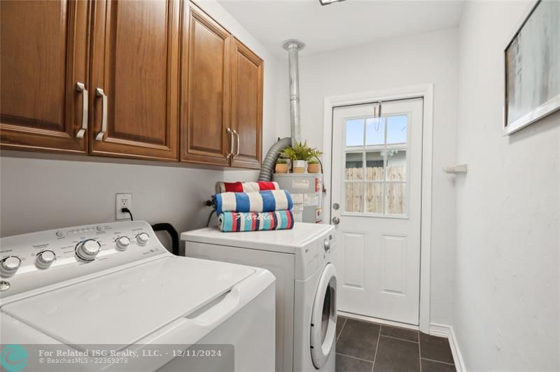 laundry room off kitchen