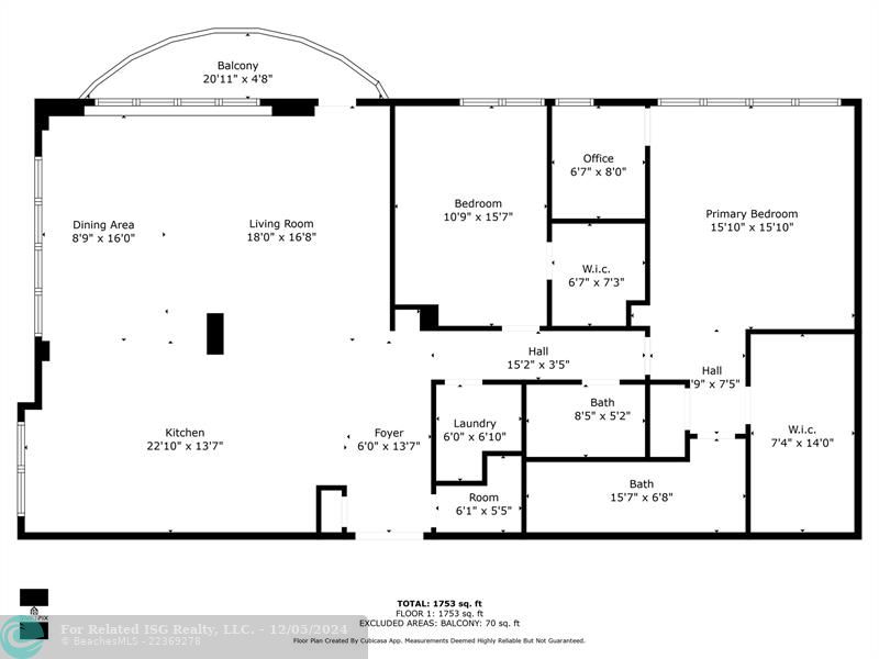 SEPARATE BONUS OFFICE AREA