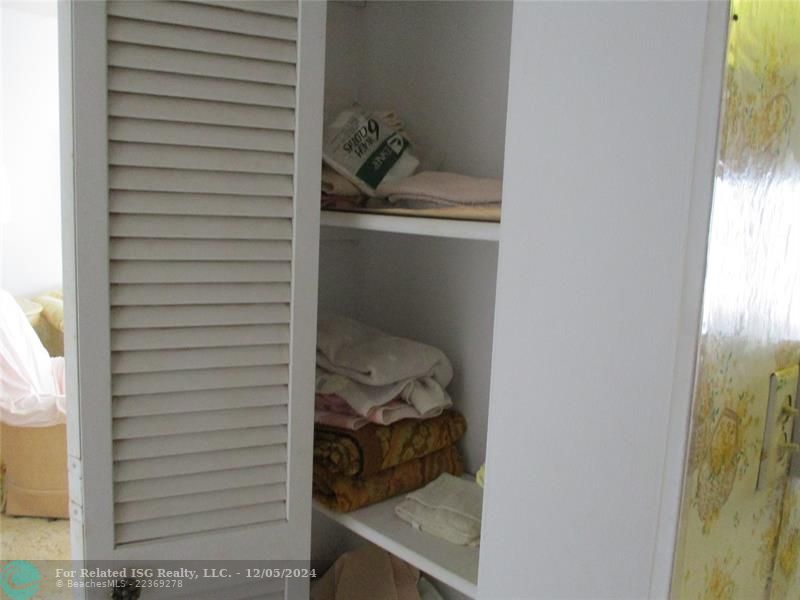 linen closet