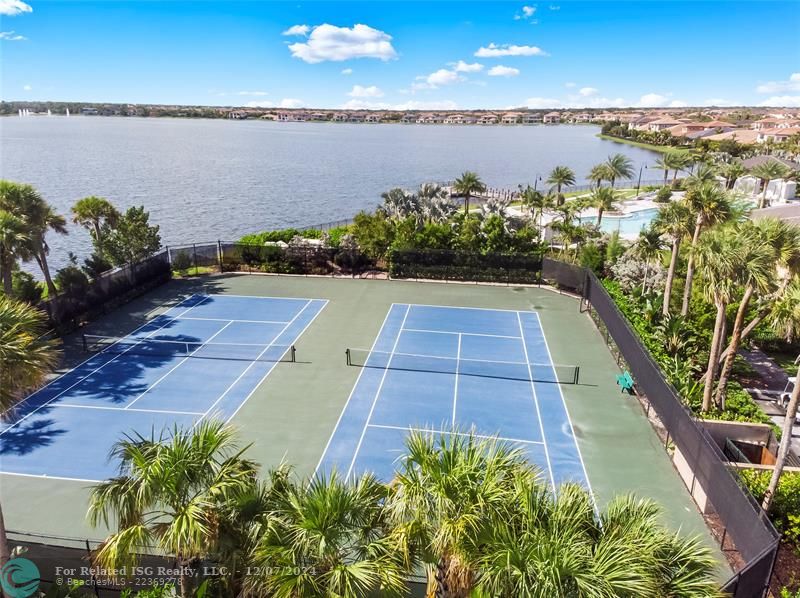 Tennis Courts........ With Spectacular Wide Lake Views..... Incredible at Night