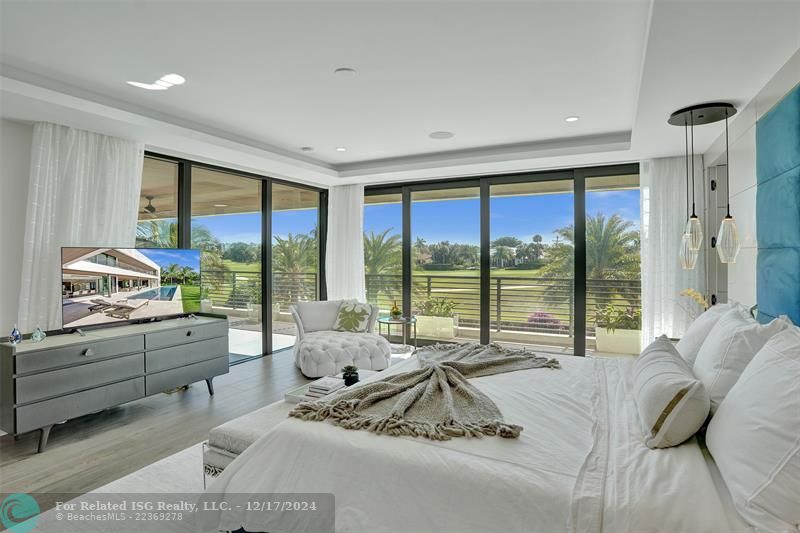 Incredible views from the Master suite with access to 2nd floor porch