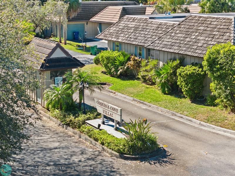 Entrance to community