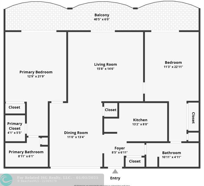 Functional floorplan makes a great use of space.