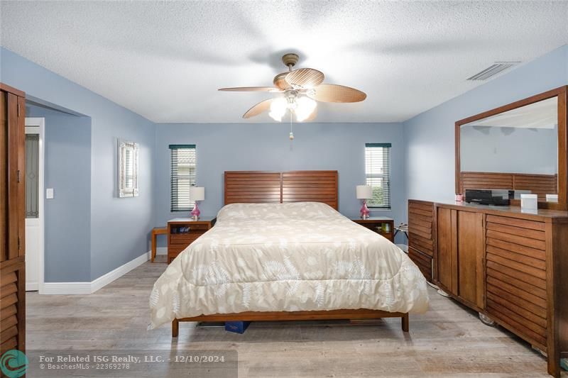 Primary Bedroom from French Doors