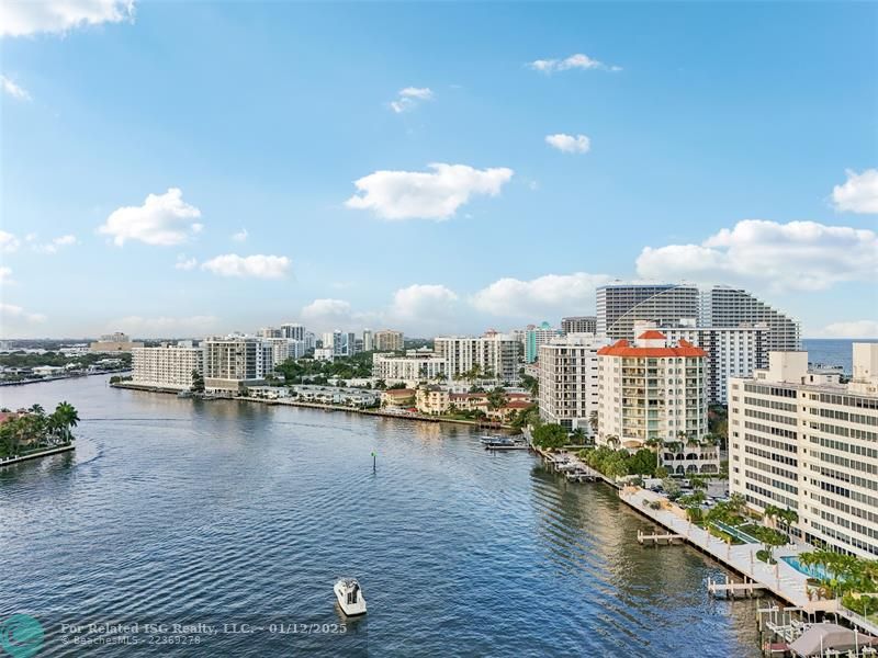 Intracoastal facing North