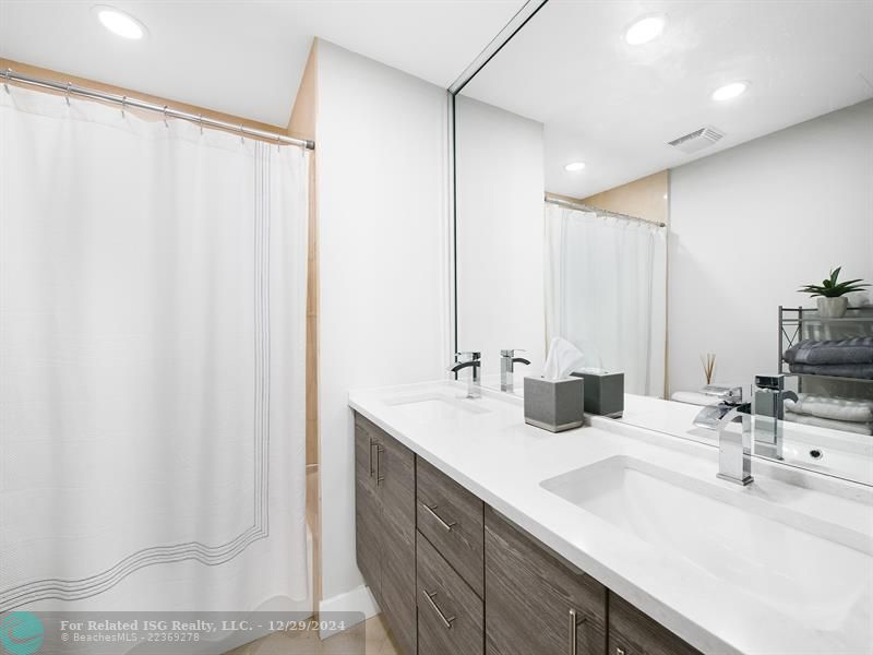 Upgraded Bathroom