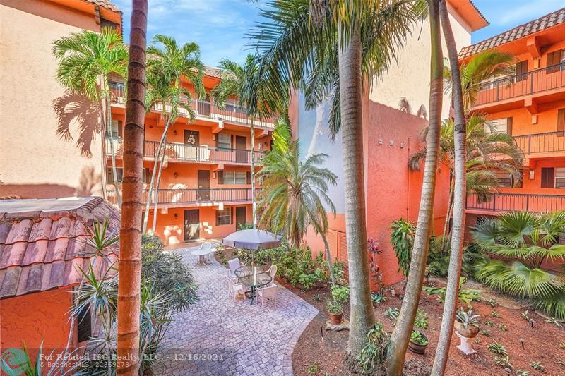 Tropical Courtyard