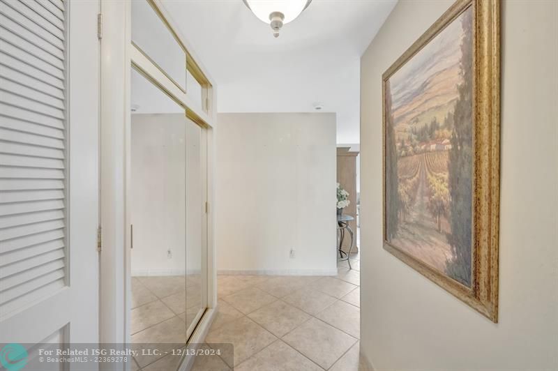 Entry foyer